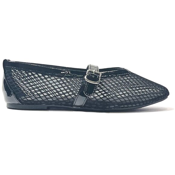 Black Mesh Flats - Picture 5 of 9